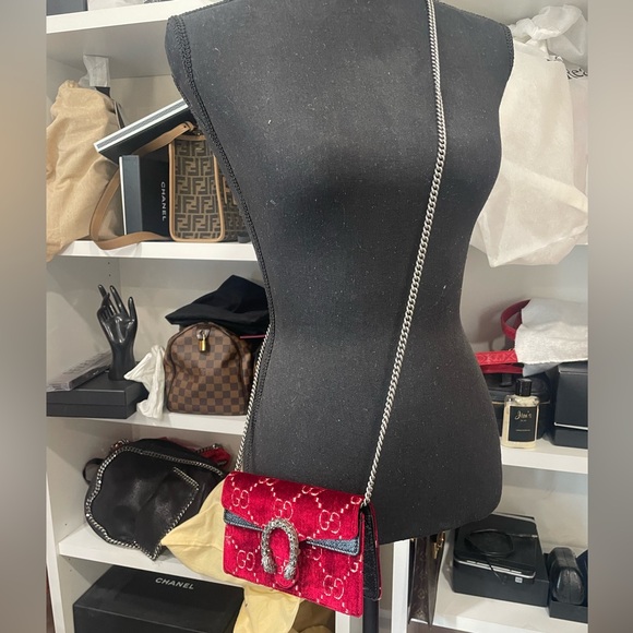 Gucci velour super mini Dionysus - Picture 11 of 11